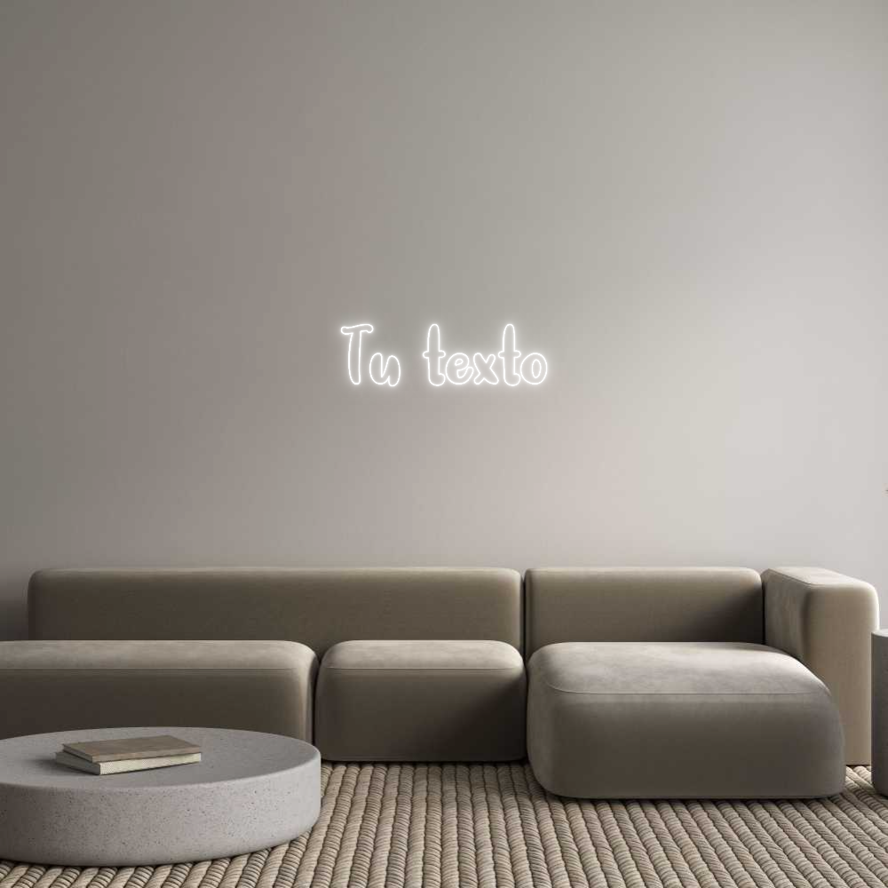 Neon personalizado: Tu texto