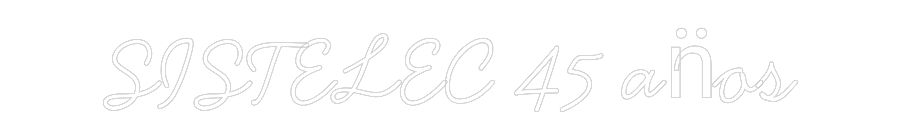 Neon personalizado: SISTELEC 45 a...