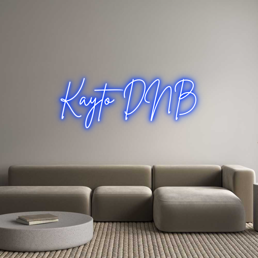 Neon personalizado: Kayto DNB