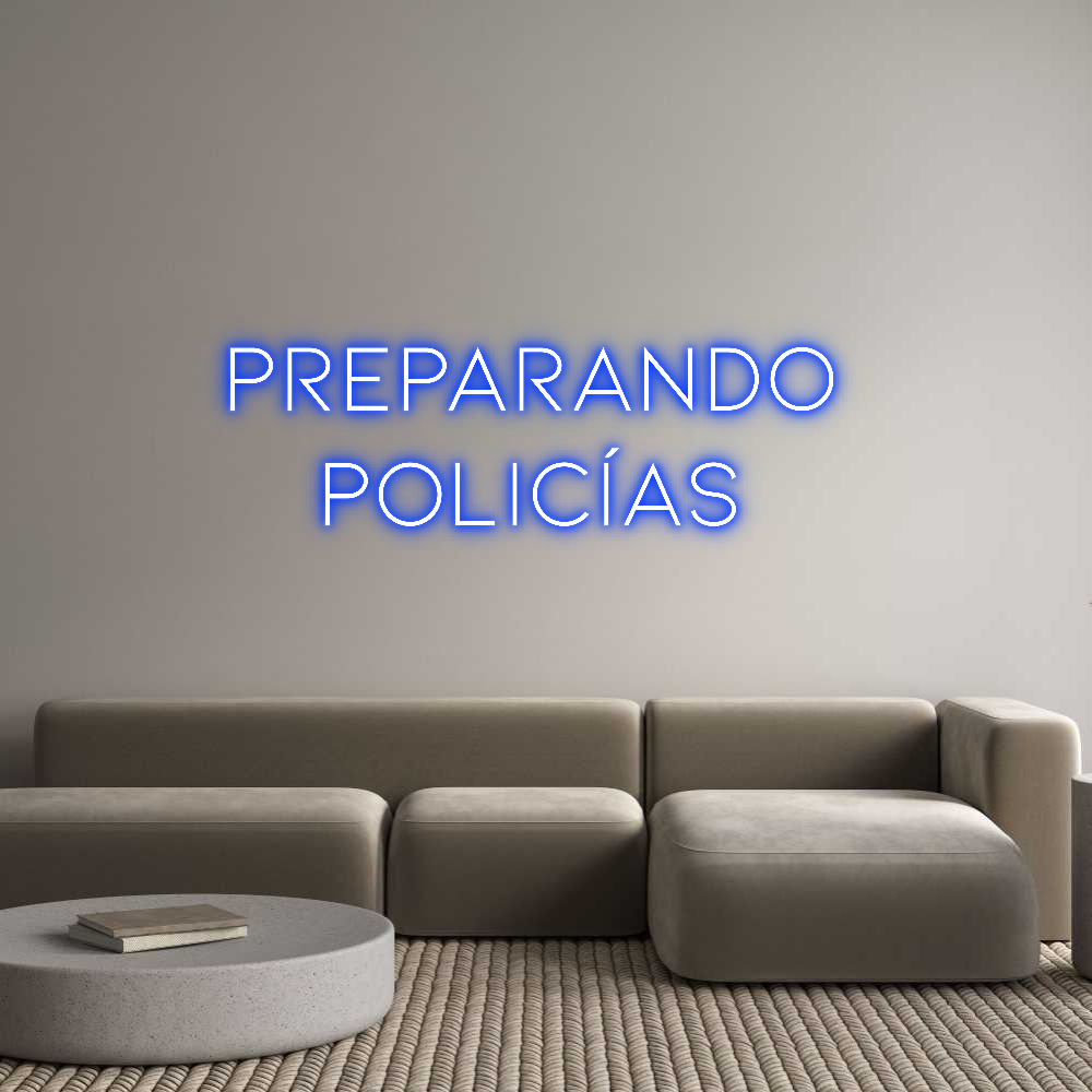 Neon personalizado: Preparando 
...