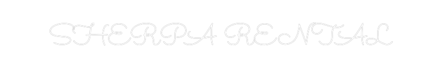 Neon personalizado: SHERPA RENTAL