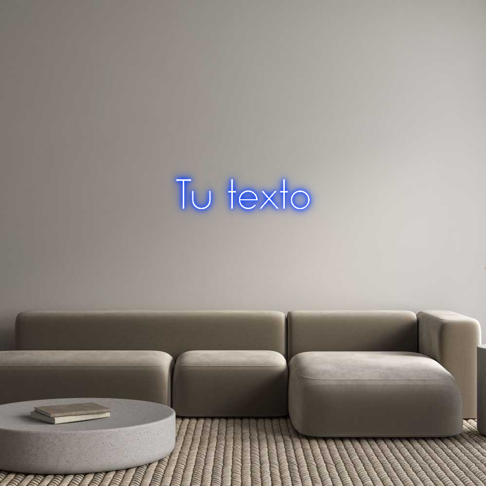 Neon personalizado: Tu texto