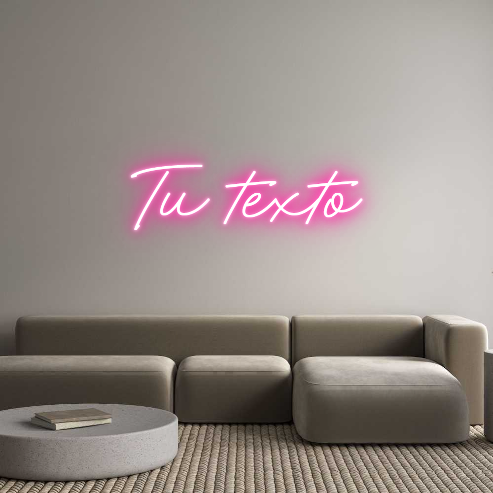 Neon personalizado: Tu texto