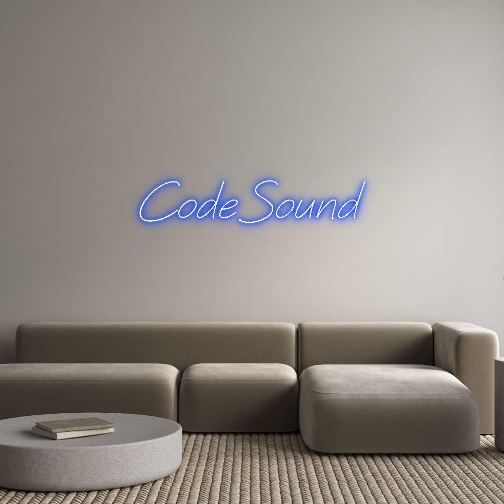 Neon personalizado: CodeSound