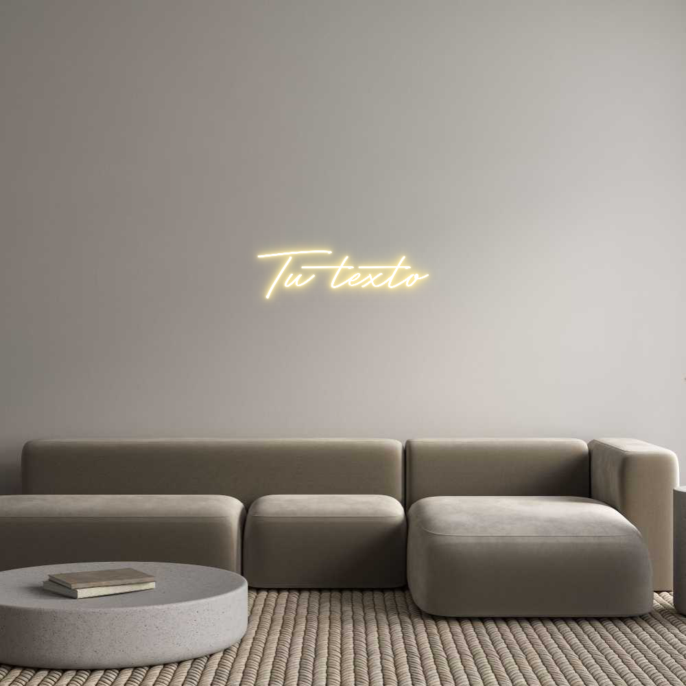 Neon personalizado: Tu texto