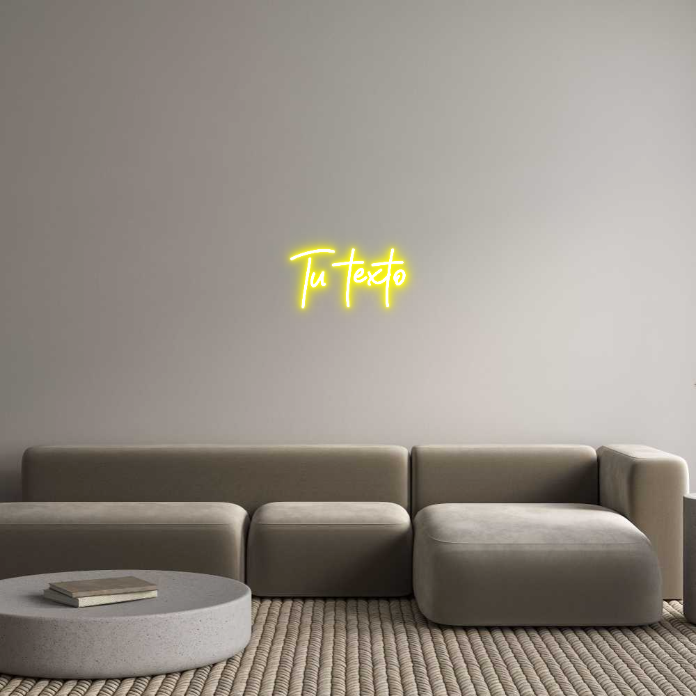 Neon personalizado: Tu texto