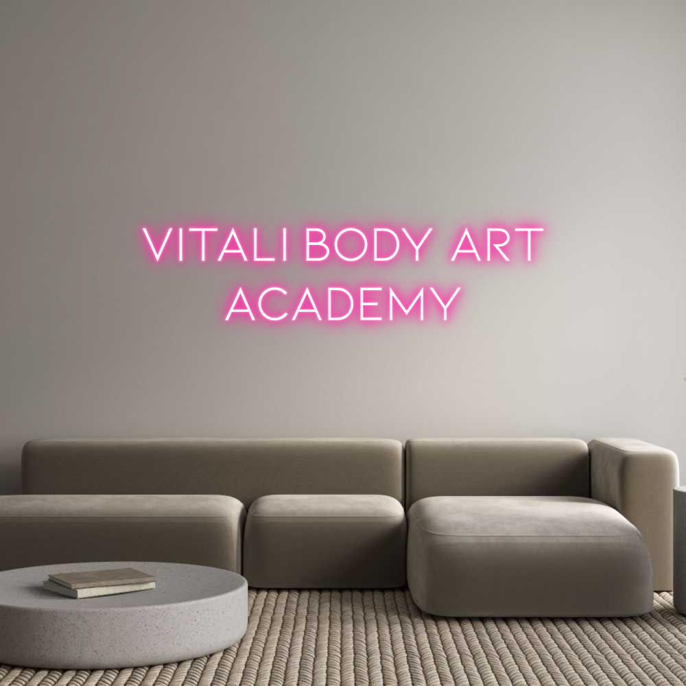 Neon personalizado: Vitali Body A...