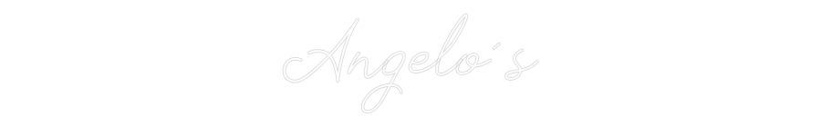 Neon personalizado: Angelo´s