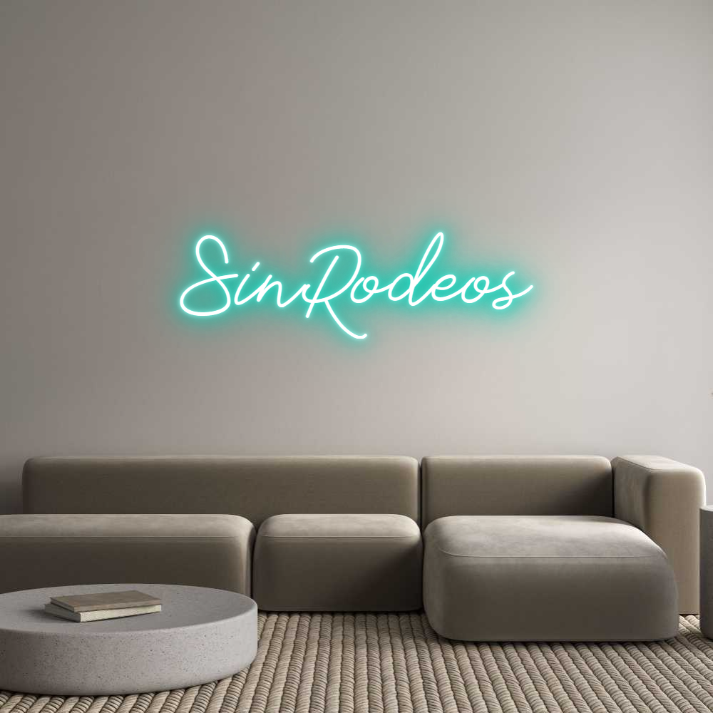 Neon personalizado: SinRodeos