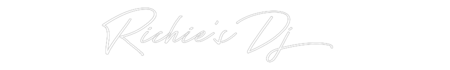Neon personalizado: Richie’s Dj