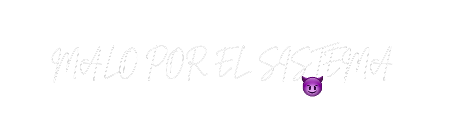 Neon personalizado: MALO POR EL S...