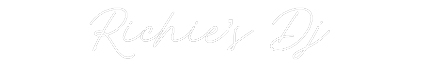 Neon personalizado: Richie’s Dj