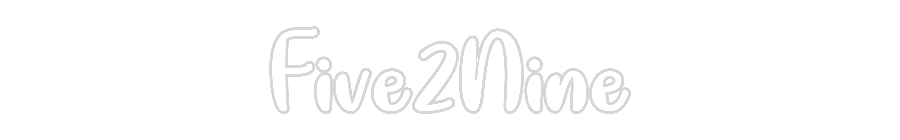 Neon personalizado: Five2Nine