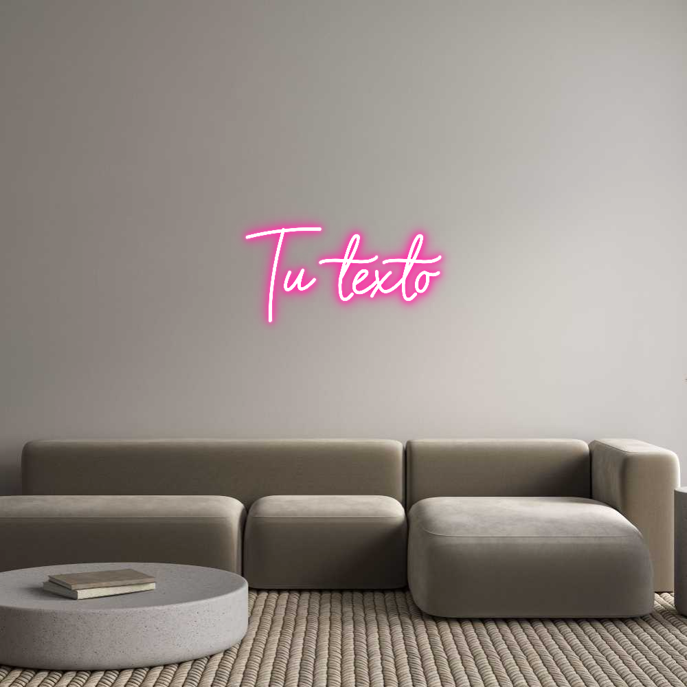 Neon personalizado: Tu texto