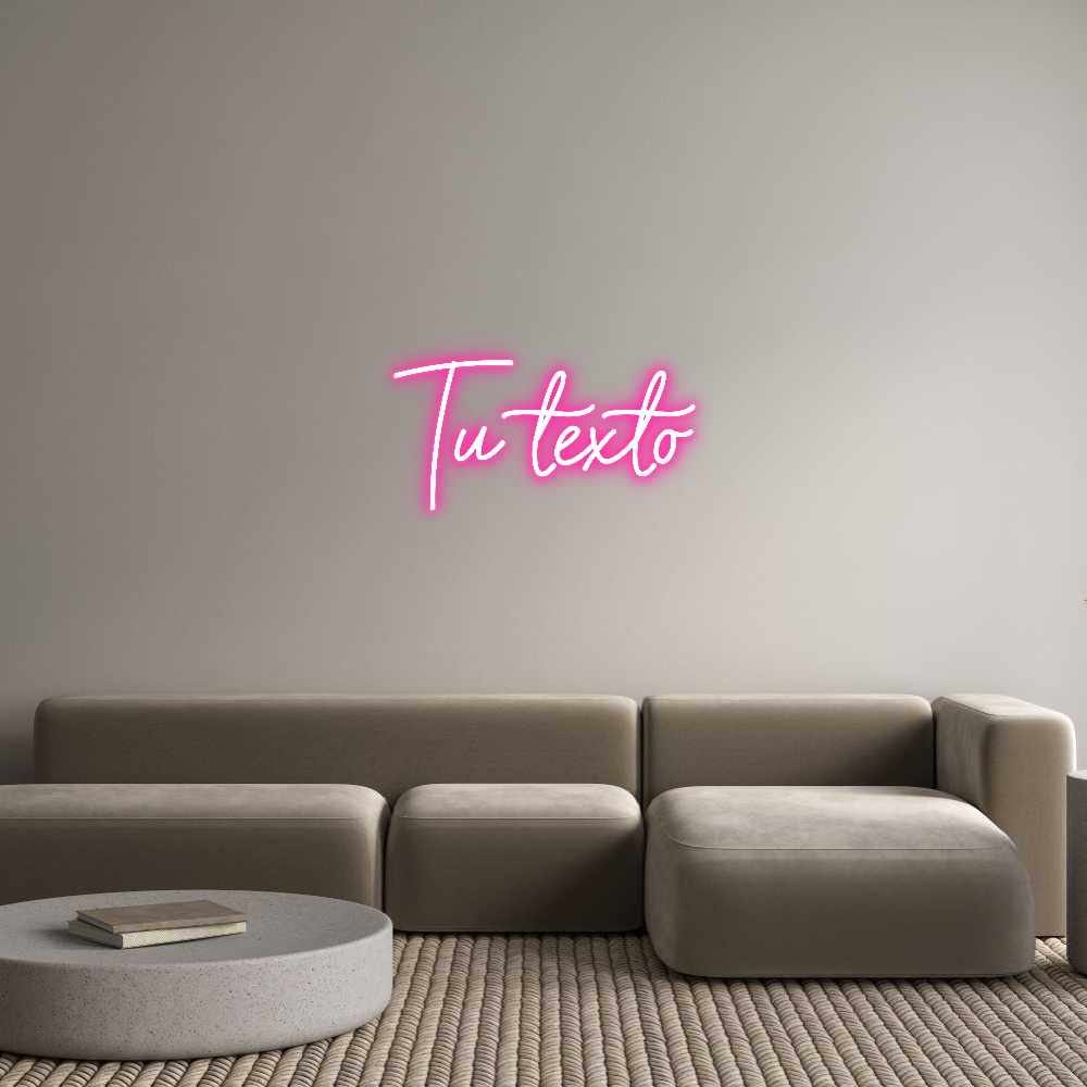 Neon personalizado: Tu texto