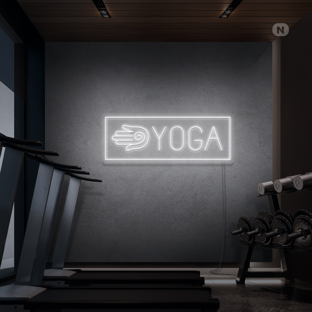 Cartel neon Yoga