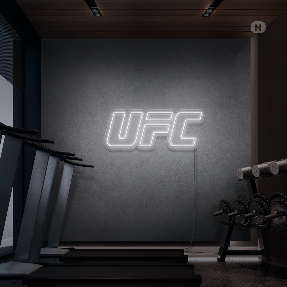 Cartel neon UFC