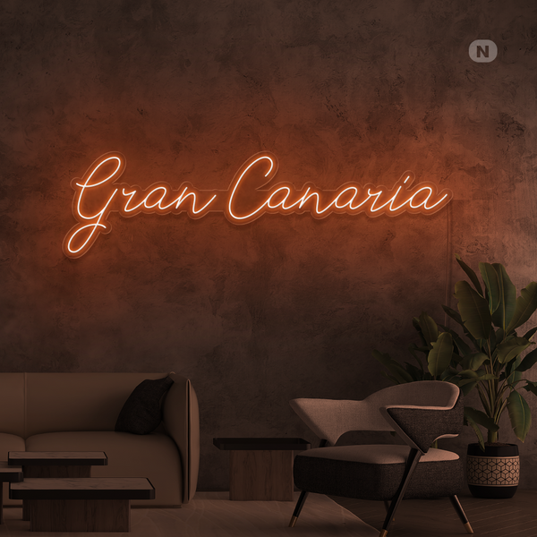 Cartel Neon Gran Canaria