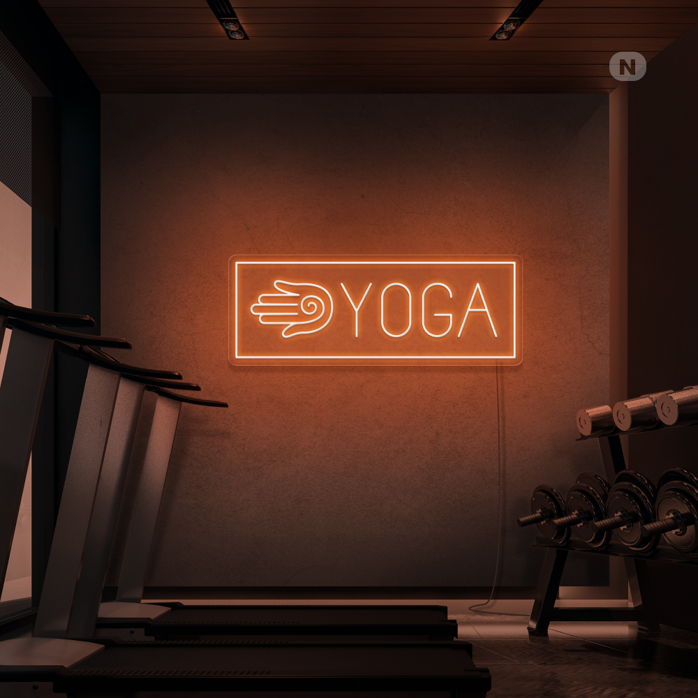 Cartel neon Yoga