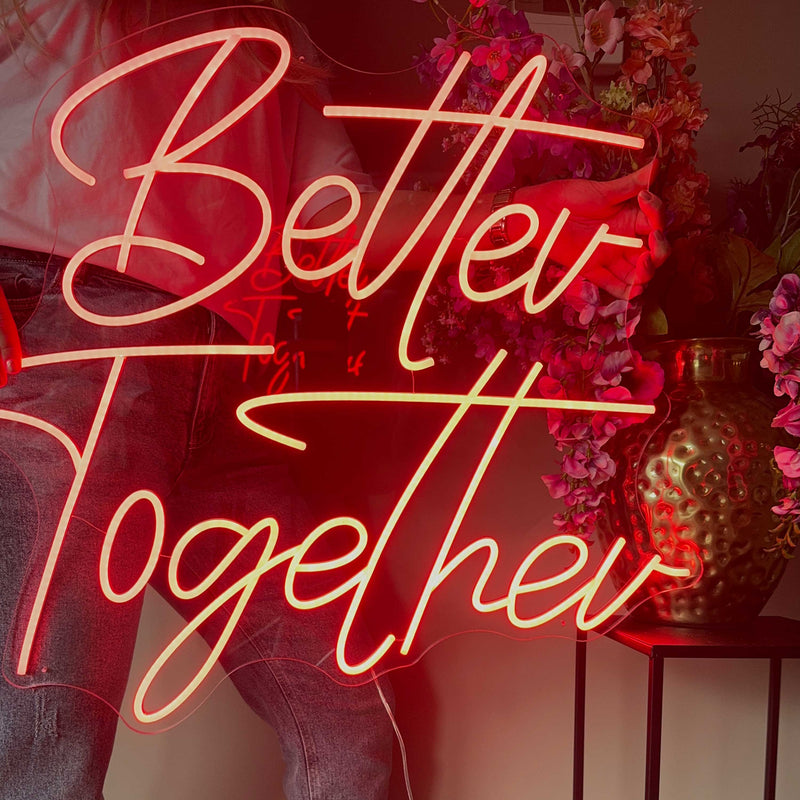 Cartel neon Better Together