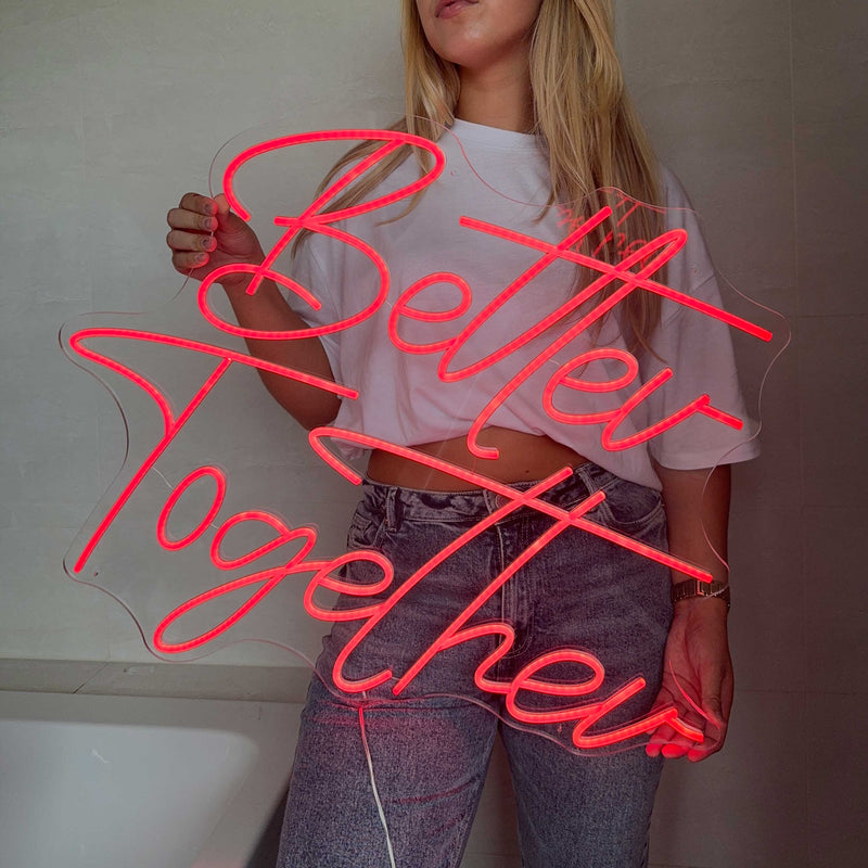 Cartel neon Better Together