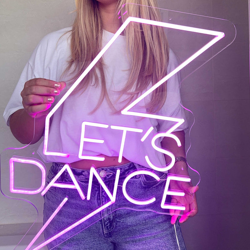 Cartel neon Let's Dance