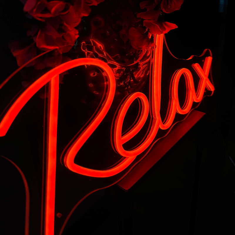 Cartel neon Relax