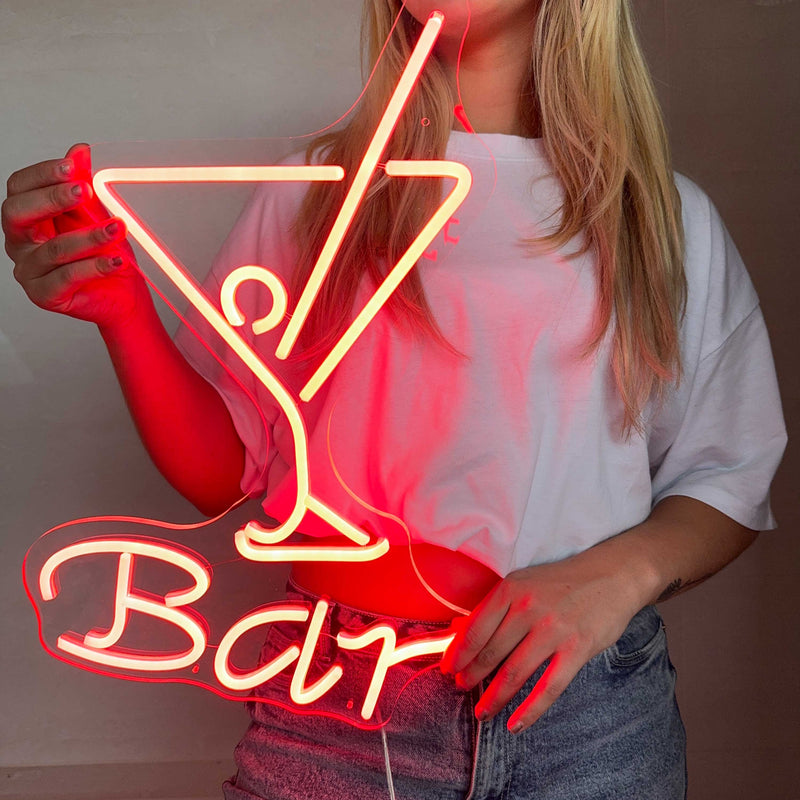 Cartel neon Cocktail Bar