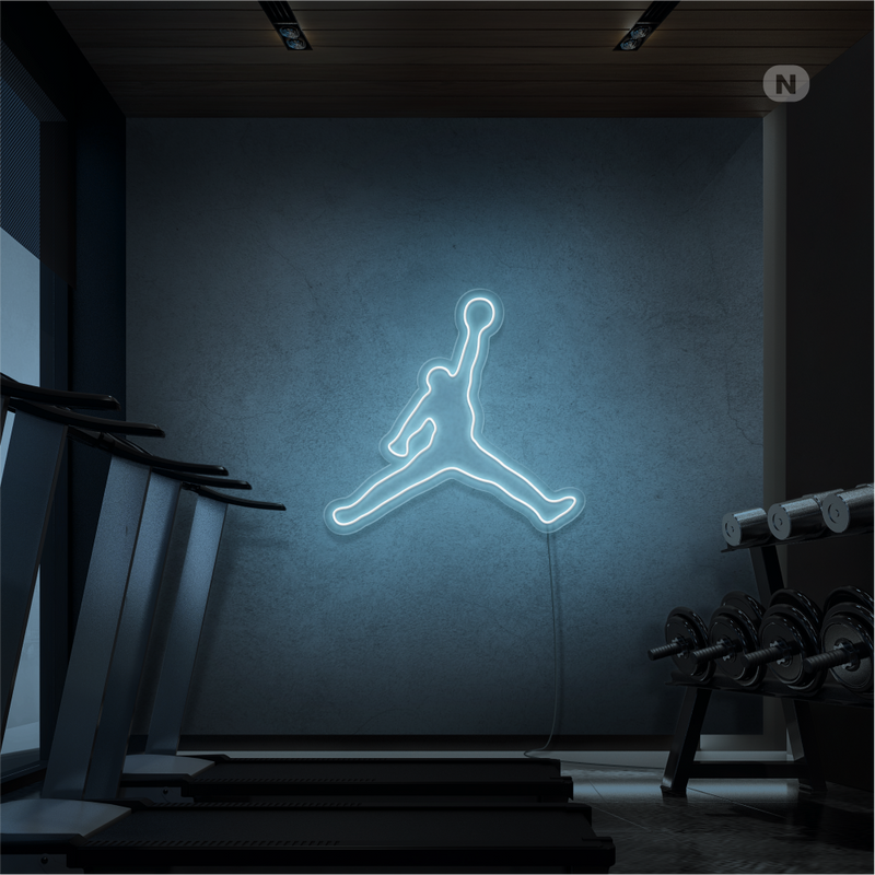 Cartel neon Jordan