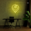 Cartel neon Smiley