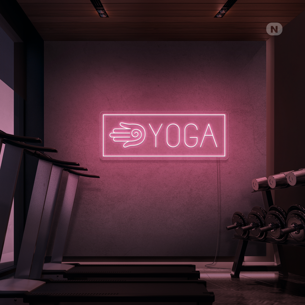 Cartel neon Yoga