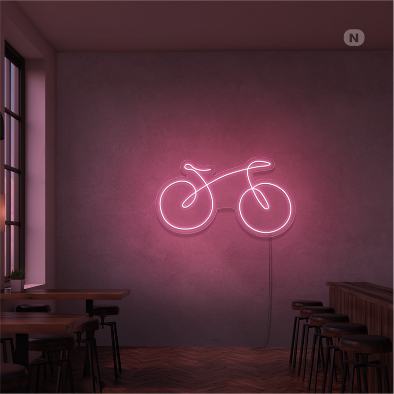 Cartel neon Bicicleta