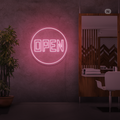 Cartel neon Open