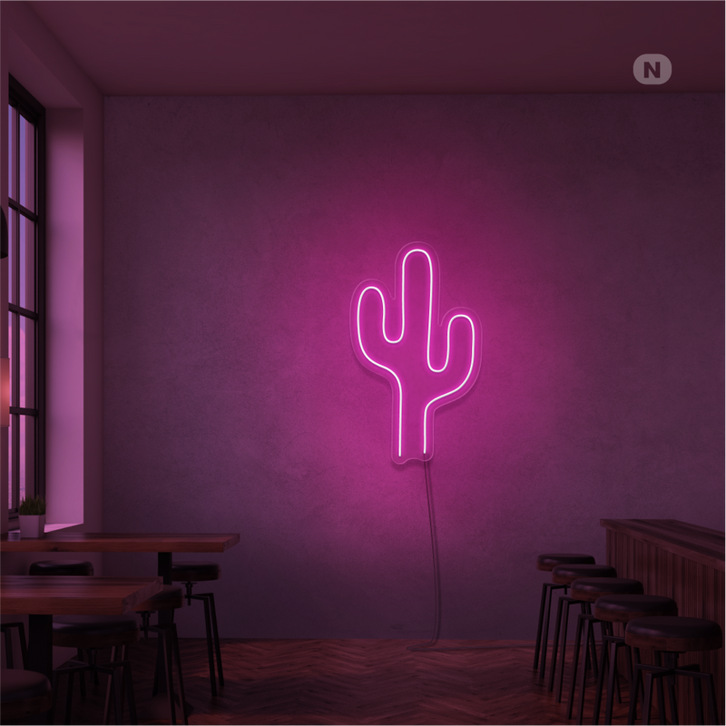 Cartel neon Cactus