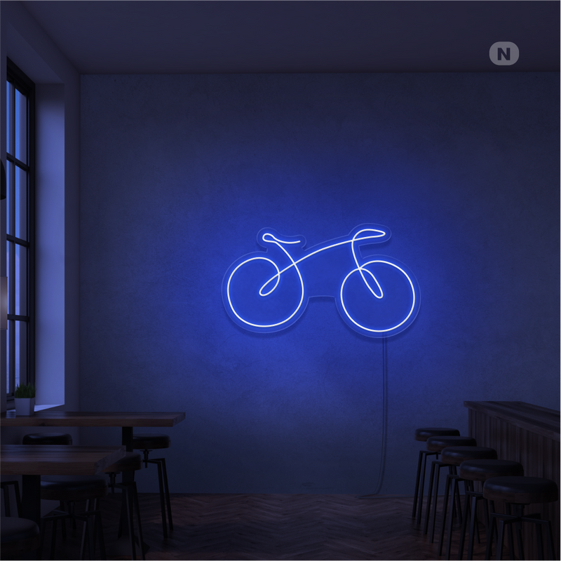 Cartel neon Bicicleta