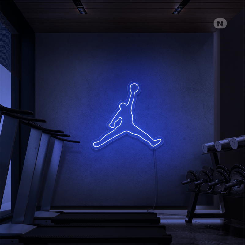 Cartel neon Jordan