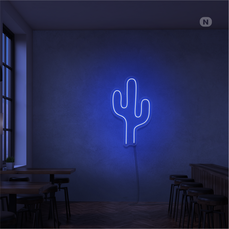 Cartel neon Cactus