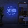 Cartel neon Open