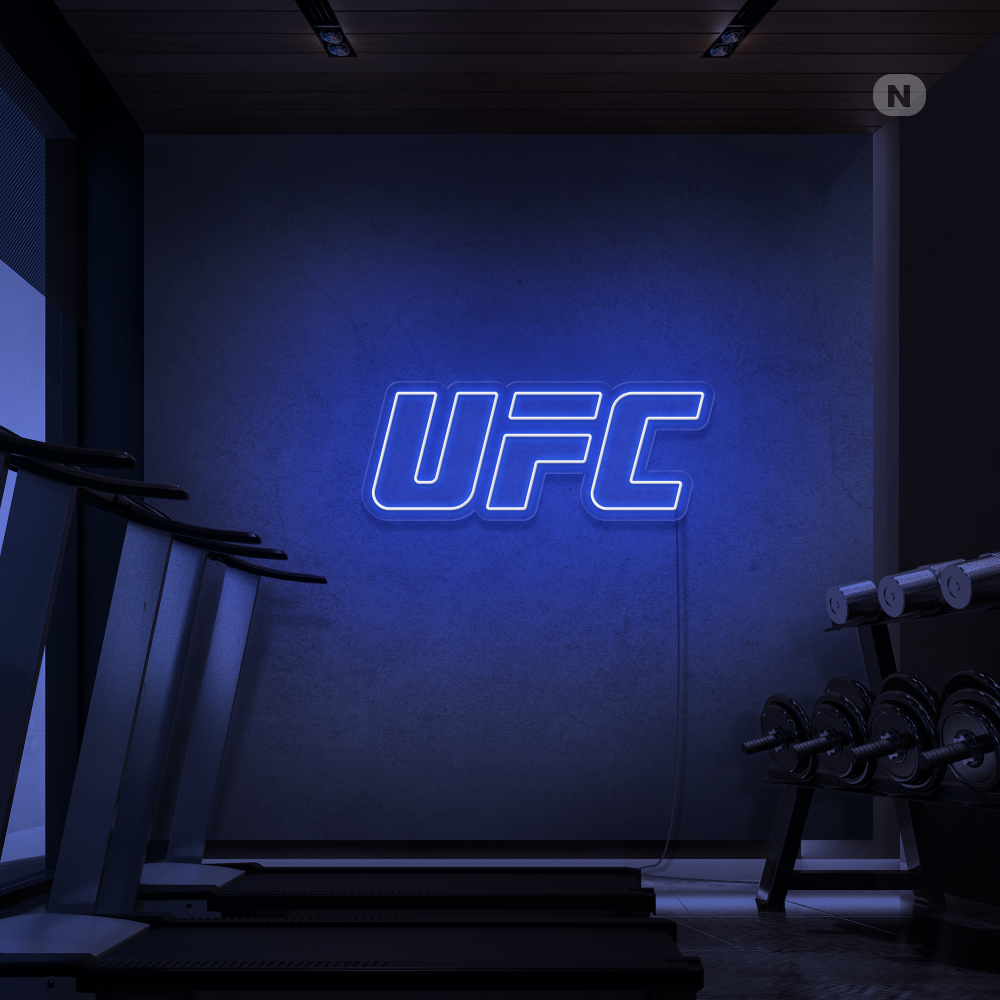 Cartel neon UFC