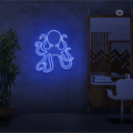 Cartel neon Pulpo