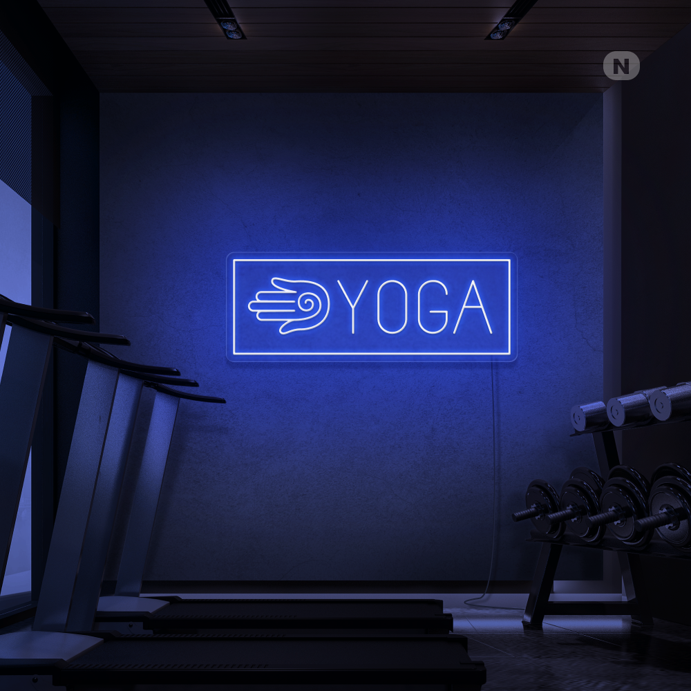 Cartel neon Yoga