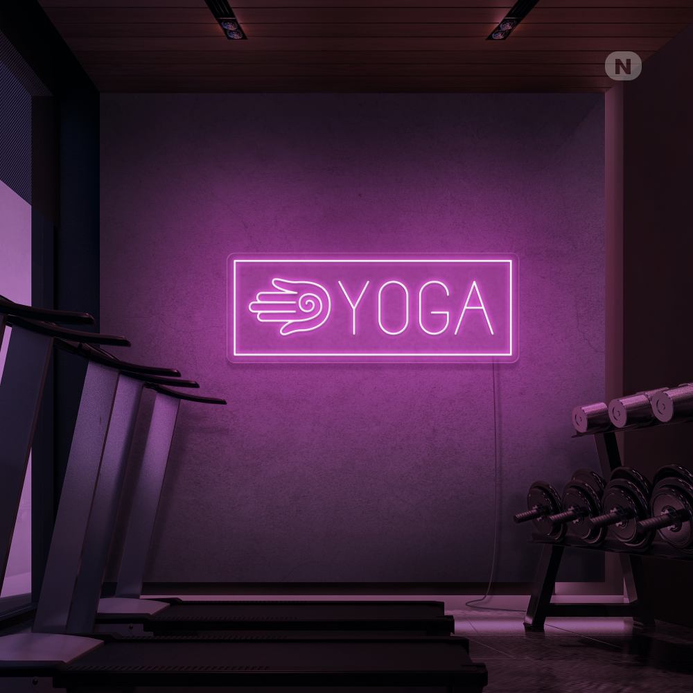 Cartel neon Yoga