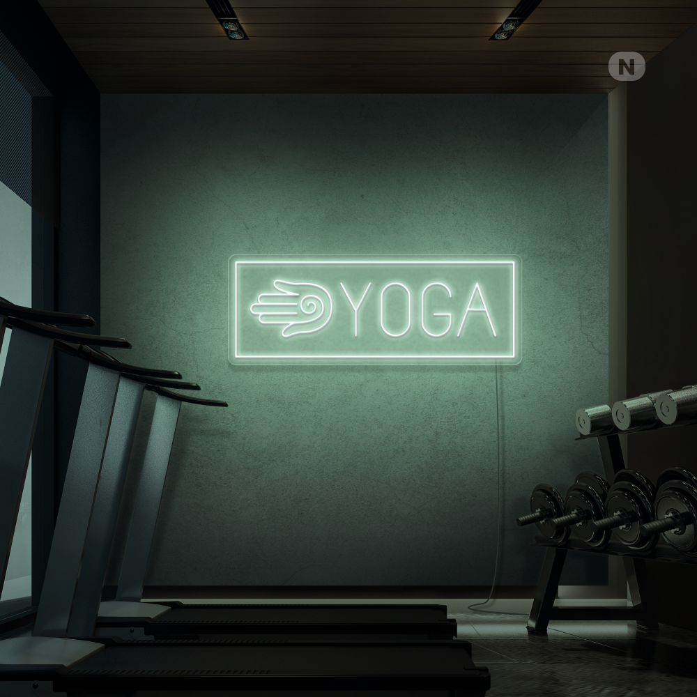 Cartel neon Yoga