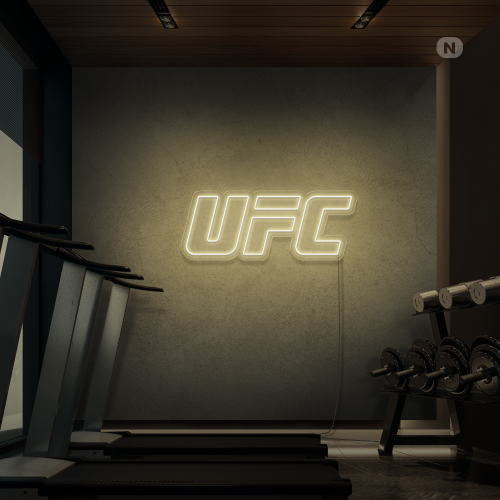 Cartel neon UFC