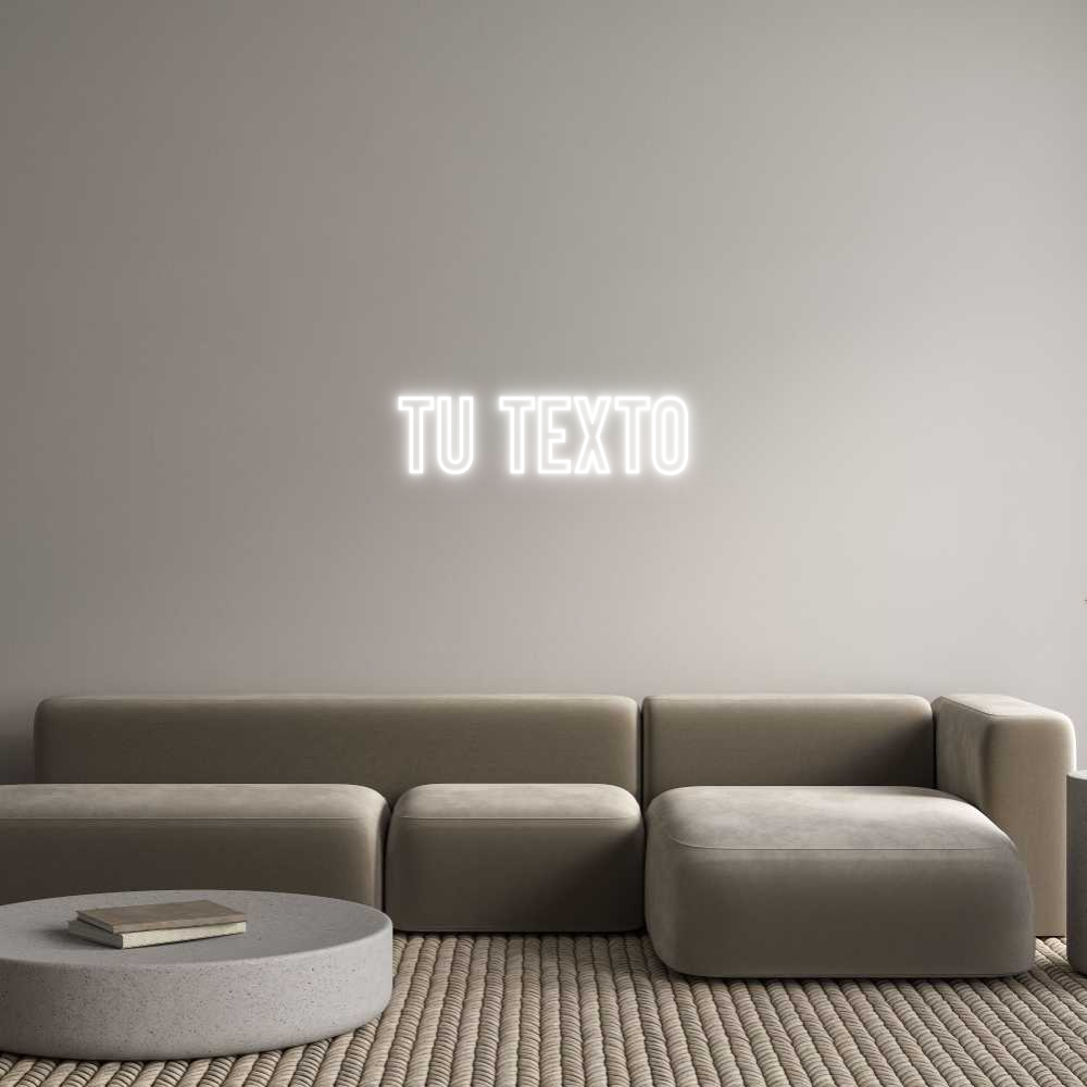 Neon personalizado: Tu texto