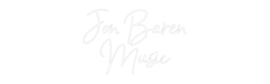 Neon personalizado: Jon Baren
Mu...