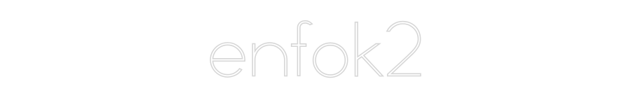 Neon personalizado: enfok2