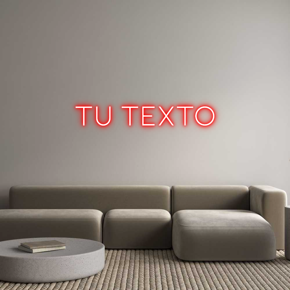 Neon personalizado: Tu texto
