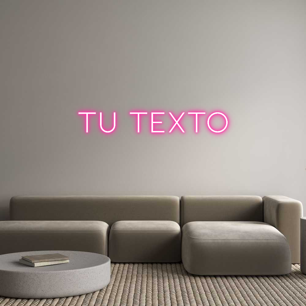 Neon personalizado: Tu texto