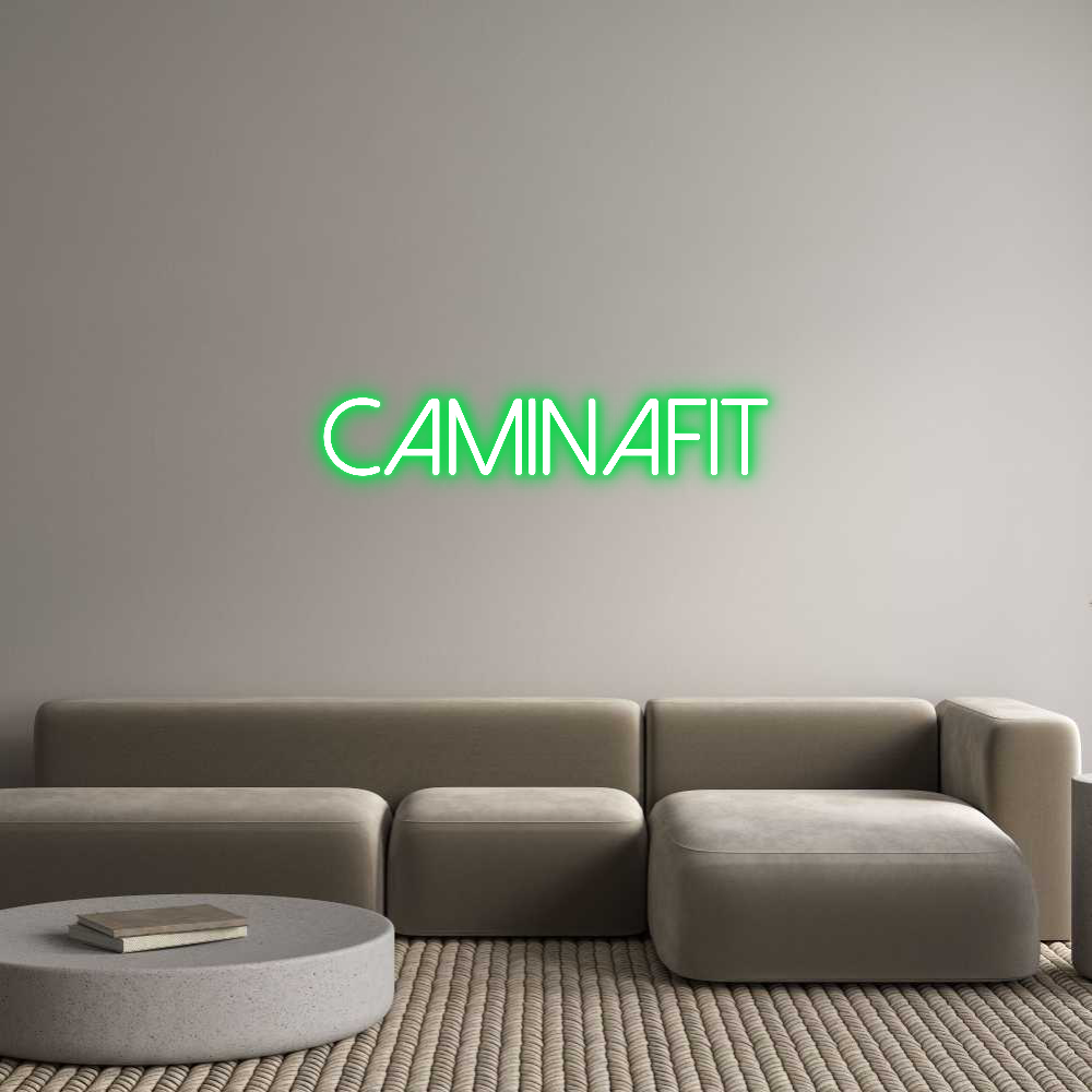 Neon personalizado: CaminaFit